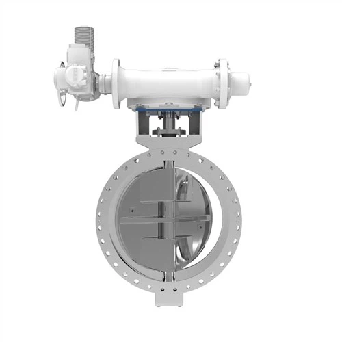 Vanne papillon à double bride triple décalage